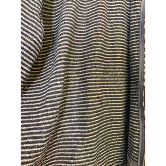 AX Armani Exchange Blue Full Zip Jacket Womens Sz XL Hooded Confetti Style - Picture 5 of 8